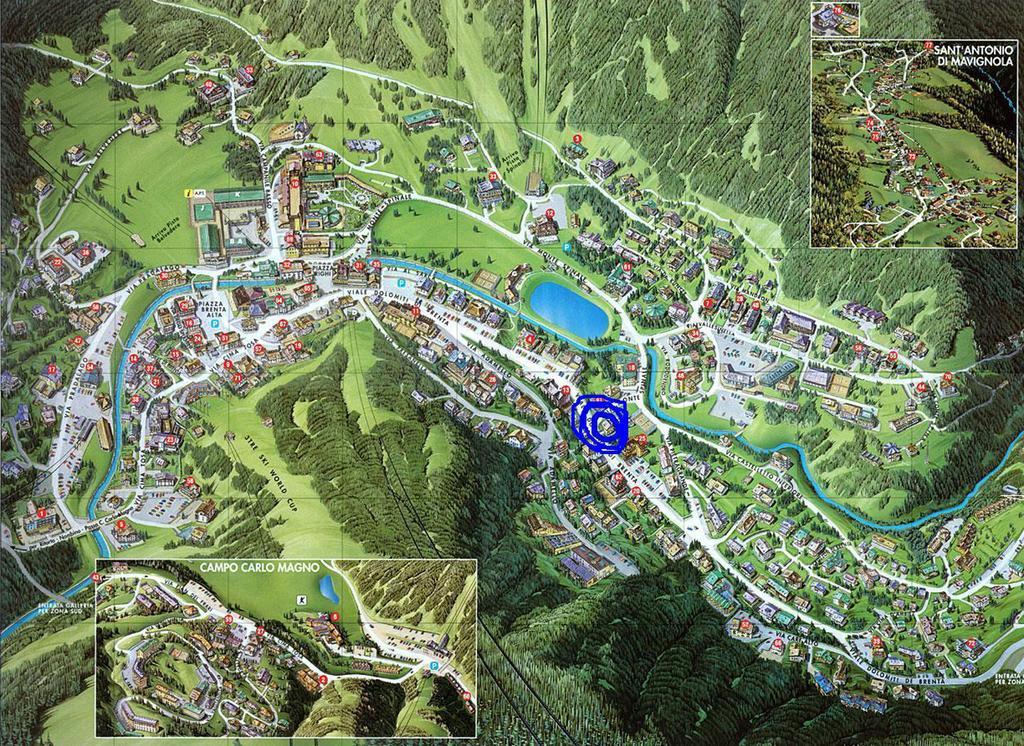 Campiglio Bilocale Monte Spinale Lägenhet Madonna Rum bild